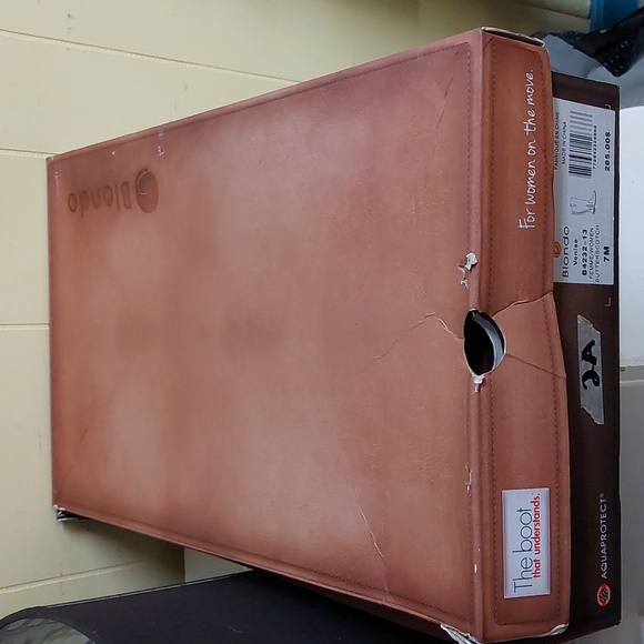 Womens Blondo Zip Up Boots Brown Size 7 - Picture 13 of 15